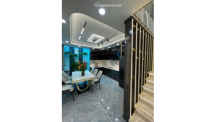 Nhà Mới SHR 5 tầng HXH né 62m2, Vuông – Huỳnh Thị Hai Quận 12 S
